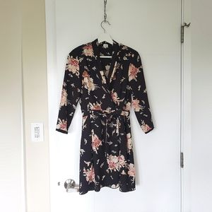 Aritzia Wilfred Franca floral dress, size 2